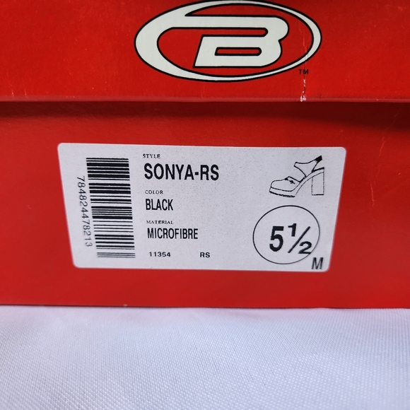 Vintage Bongo Sonya Women's 5.5M Platform Mary Jane Sandals Heels Roses 90's Y2K - Picture 2 of 9